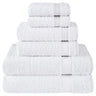 American Soft Linen Bekos 100% Cotton Turkish Towels 6 Piece Bath Towel Set with 18 Different Colors