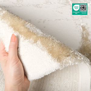 American Soft Linen Emest Bath Rug – 24"x36" Decorative Premium Cotton Bath Mats for Bathroom