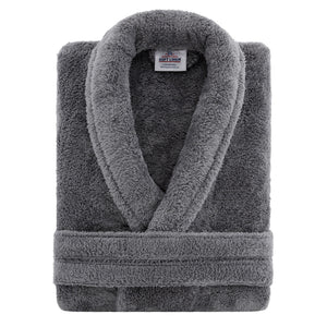American Soft Linen Unisex Fleece Bathrobe, Super Soft, Absorbent and Fluffy - Wholesale
