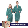 American Soft Linen Unisex Fleece Bathrobe, Super Soft, Absorbent and Fluffy - Wholesale