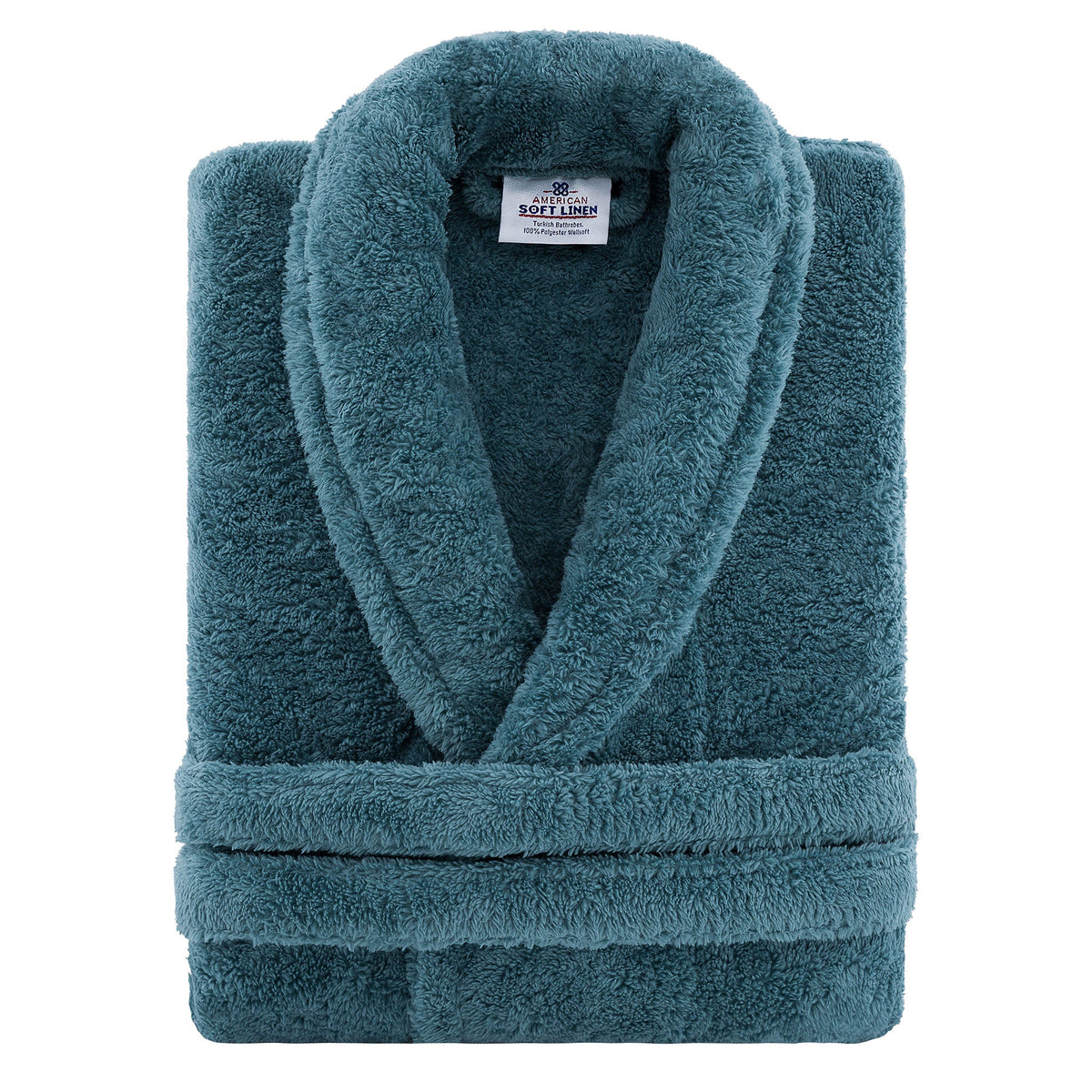 American Soft Linen Super Soft, Absorbent and Fluffy, Unisex Fleece Bathrobe