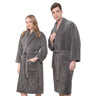 American Soft Linen Super Soft, Absorbent and Fluffy, Unisex Fleece Bathrobe