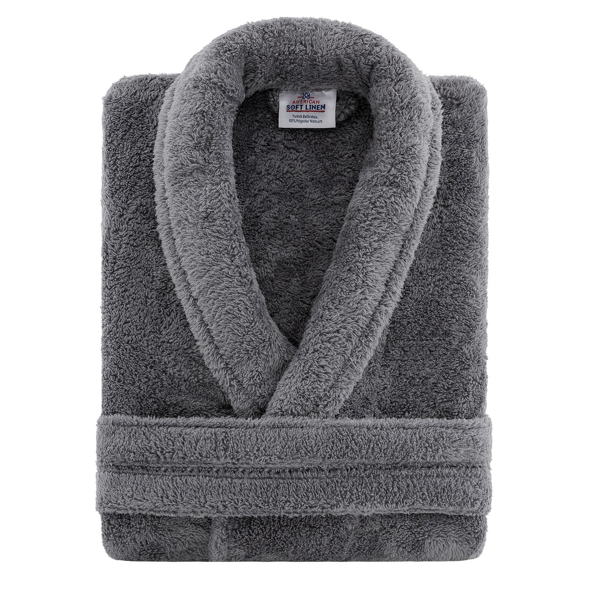 American Soft Linen Super Soft, Absorbent and Fluffy, Unisex Fleece Bathrobe