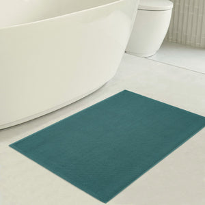 American Soft Linen 100% Cotton Bath Mat Rugs, 20x34 inches with Silicone Backing, Soft Absorbent Grip-Enhanced Bath Mats for Bathroom - 35 Set Case Pack