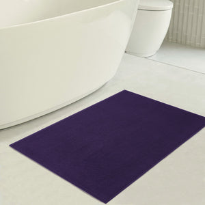 American Soft Linen 100% Cotton Bath Mat Rugs, 20x34 inches with Silicone Backing, Soft Absorbent Grip-Enhanced Bath Mats for Bathroom - 35 Set Case Pack