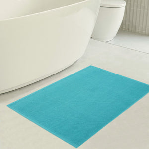 American Soft Linen 100% Cotton Bath Mat Rugs, 20x34 inches with Silicone Backing, Soft Absorbent Grip-Enhanced Bath Mats for Bathroom - 35 Set Case Pack
