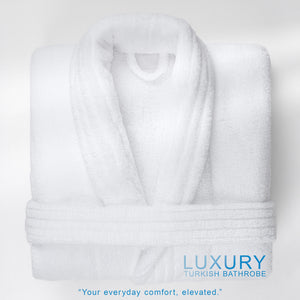 American Soft Linen Luxury Men’s Fleece Bathrobe – Ultra Soft, Warm & Lightweight Plush Robe