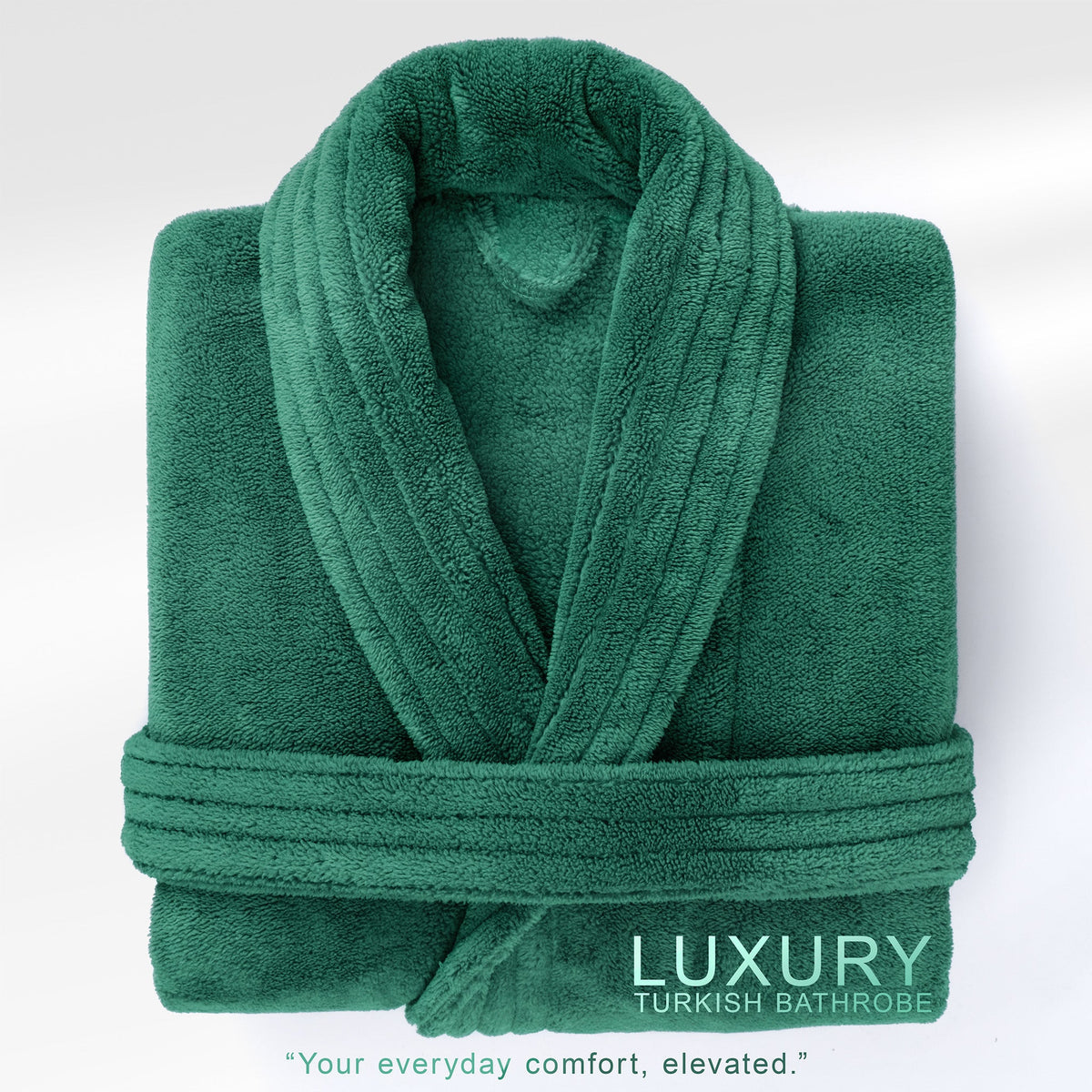 American Soft Linen Luxury Men’s Fleece Bathrobe – Ultra Soft, Warm & Lightweight Plush Robe