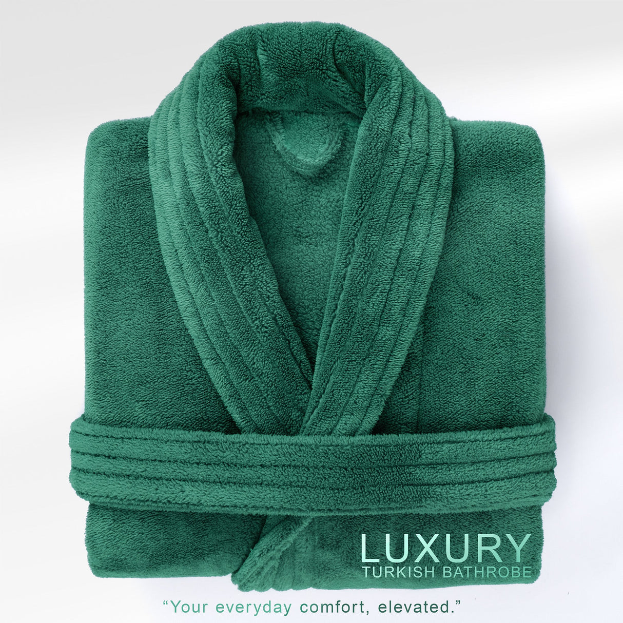 American Soft Linen Luxury Women’s Fleece Bathrobe – Ultra Soft, Warm & Lightweight Plush Robe
