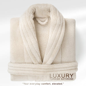 American Soft Linen Luxury Women’s Fleece Bathrobe – Ultra Soft, Warm & Lightweight Plush Robe