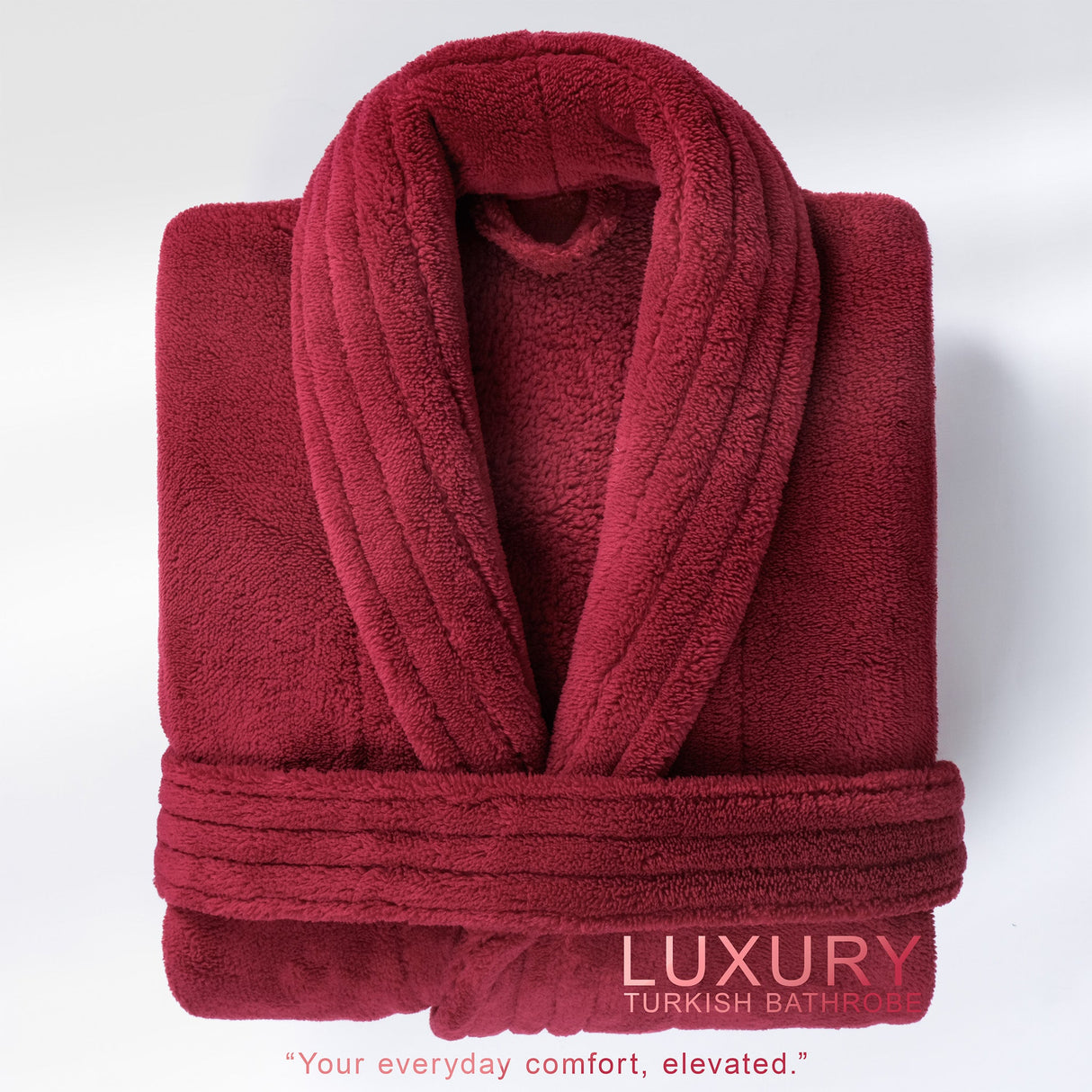American Soft Linen Luxury Women’s Fleece Bathrobe – Ultra Soft, Warm & Lightweight Plush Robe