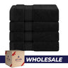 American Soft Linen 100% Cotton, Luxury, Salem 4 Piece Washcloth Set - 60 Set Case Pack