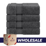 American Soft Linen 100% Cotton, Luxury, Salem 4 Piece Washcloth Set - 60 Set Case Pack
