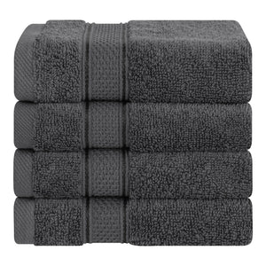 American Soft Linen 100% Cotton, Luxury, Salem 4 Piece Washcloth Set - 60 Set Case Pack