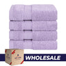 American Soft Linen 100% Cotton, Luxury, Salem 4 Piece Washcloth Set - 60 Set Case Pack