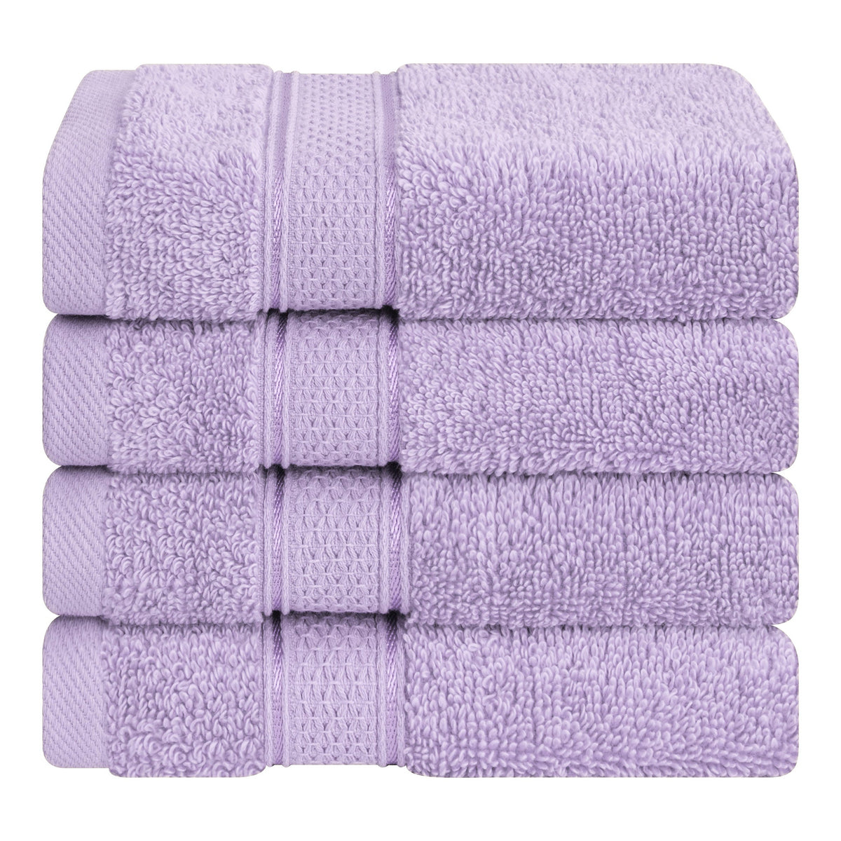 American Soft Linen 100% Cotton, Luxury, Salem 4 Piece Washcloth Set - 60 Set Case Pack