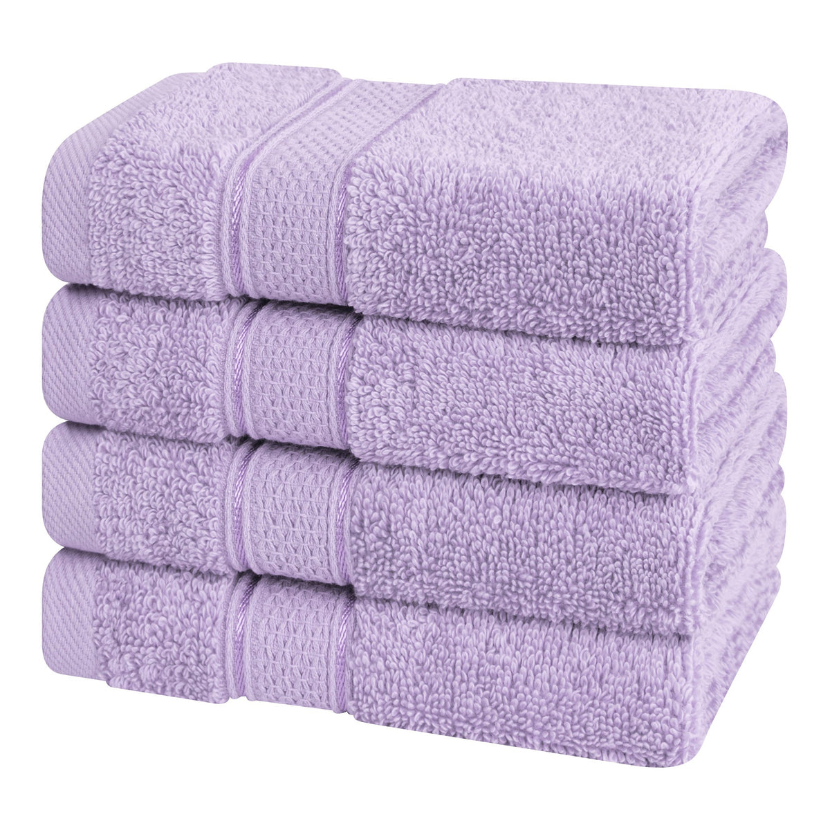 American Soft Linen 100% Cotton, Luxury, Salem 4 Piece Washcloth Set - 60 Set Case Pack