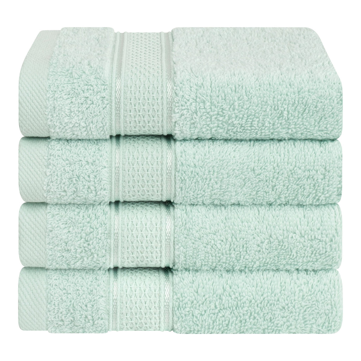 American Soft Linen 100% Cotton, Luxury, Salem 4 Piece Washcloth Set - 60 Set Case Pack