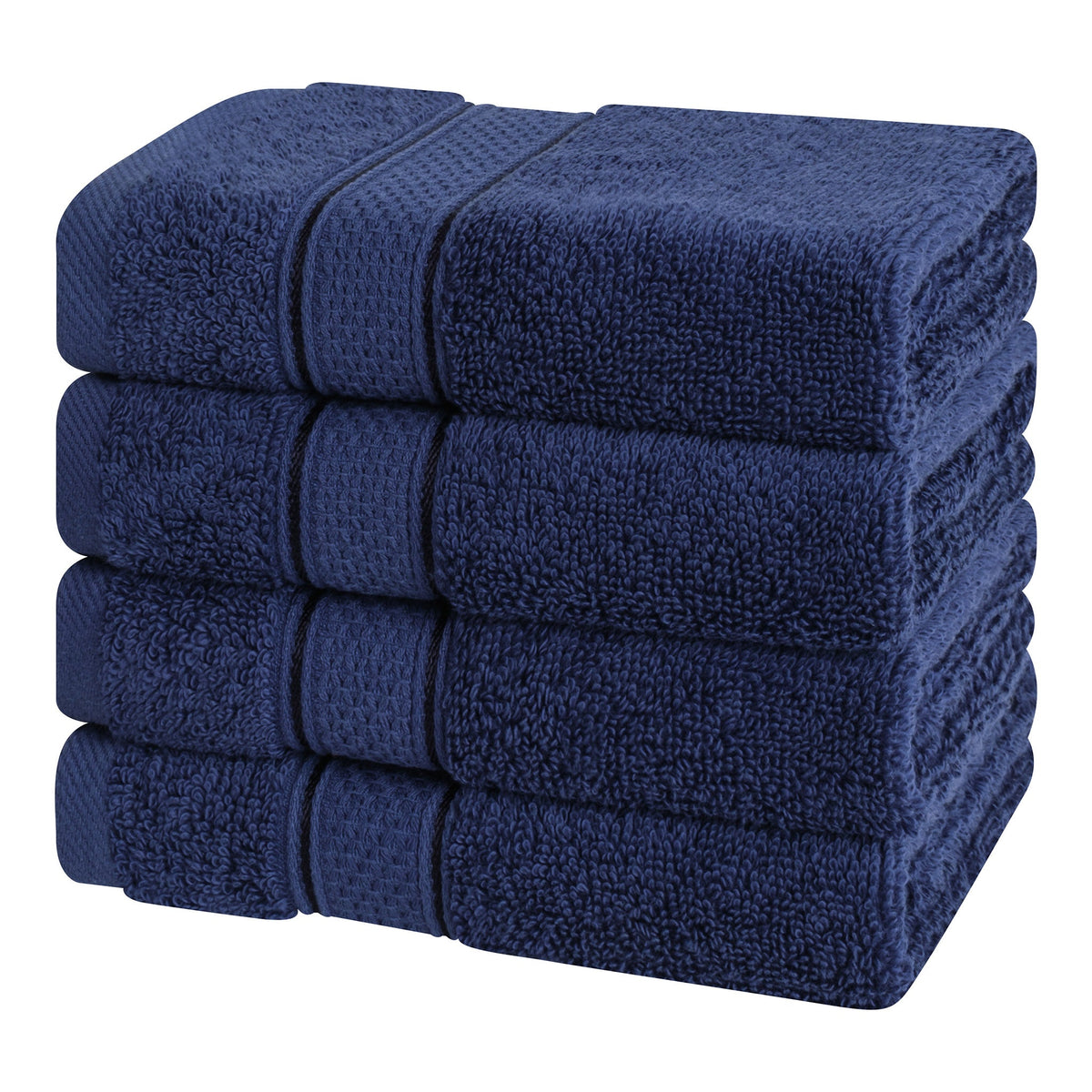 American Soft Linen 100% Cotton, Luxury, Salem 4 Piece Washcloth Set - 60 Set Case Pack