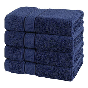 American Soft Linen 100% Cotton, Luxury, Salem 4 Piece Washcloth Set - 60 Set Case Pack