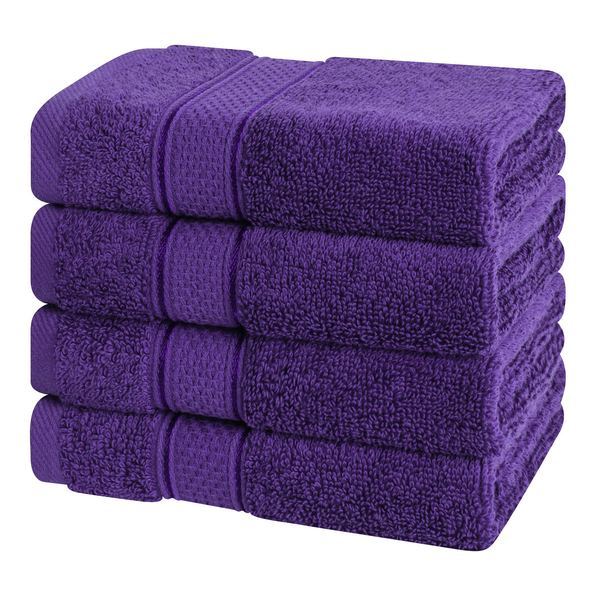 American Soft Linen 100% Cotton, Luxury, Salem 4 Piece Washcloth Set - 60 Set Case Pack