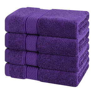 American Soft Linen 100% Cotton, Luxury, Salem 4 Piece Washcloth Set - 60 Set Case Pack