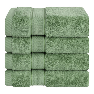 American Soft Linen 100% Cotton, Luxury, Salem 4 Piece Washcloth Set - 60 Set Case Pack