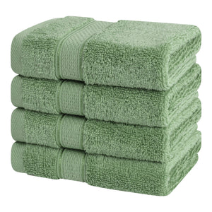 American Soft Linen 100% Cotton, Luxury, Salem 4 Piece Washcloth Set - 60 Set Case Pack