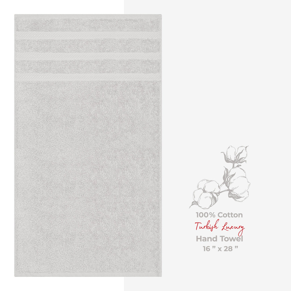 American Soft Linen Single Piece 100% Cotton Turkish Towels with 20 Different Colors, Create Your Set