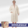American Soft Linen Luxury Men’s Fleece Bathrobe – Ultra Soft, Warm & Lightweight Plush Robe Wholesale