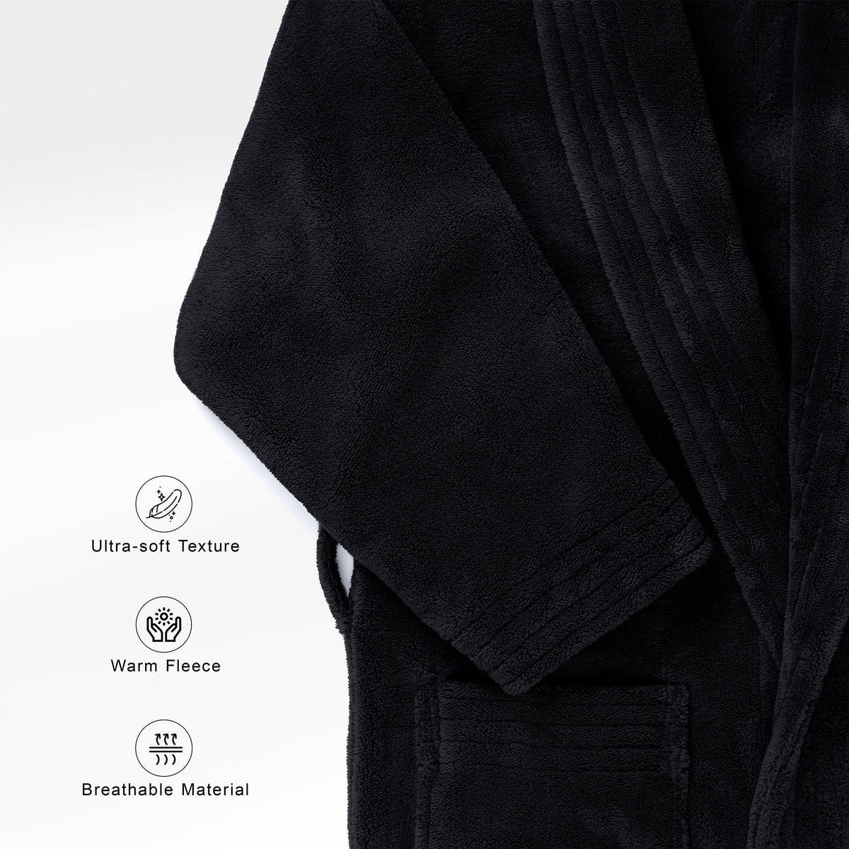American Soft Linen Luxury Women’s Fleece Bathrobe – Ultra Soft, Warm & Lightweight Plush Robe Wholesale