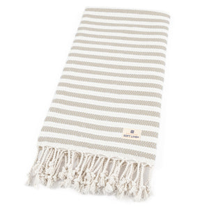 American Soft Linen Turkish Peshtemal Beach Towels, Cotton 4 Pack, 40" x 70" Size, Swim Towels for Beach and Pool Towels