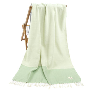 American Soft Linen Turkish Peshtemal Beach Towels, Cotton 4 Pack, 40" x 70" Size, Swim Towels for Beach and Pool Towels