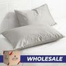 American Soft Linen Wholesale 100% Cotton Sateen Pillowcase Set (2 Pack) – Hotel Quality Bulk Supply
