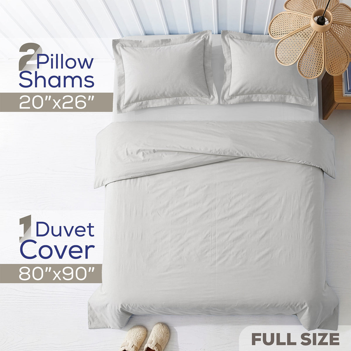 American Soft Linen Wholesale Duvet Cover Sets – 100% Washed Cotton Hotel Bedding Bulk