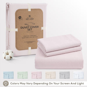American Soft Linen Wholesale Duvet Cover Sets – 100% Washed Cotton Hotel Bedding Bulk