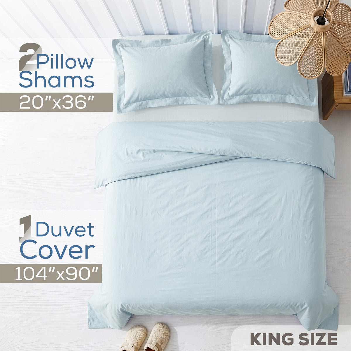 American Soft Linen Wholesale Duvet Cover Sets – 100% Washed Cotton Hotel Bedding Bulk