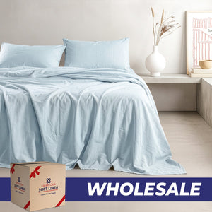 American Soft Linen Wholesale Sheet Sets – Hotel Bedding Bulk for Airbnb & Hospitality