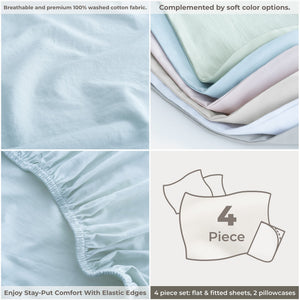 American Soft Linen Wholesale Sheet Sets – Hotel Bedding Bulk for Airbnb & Hospitality