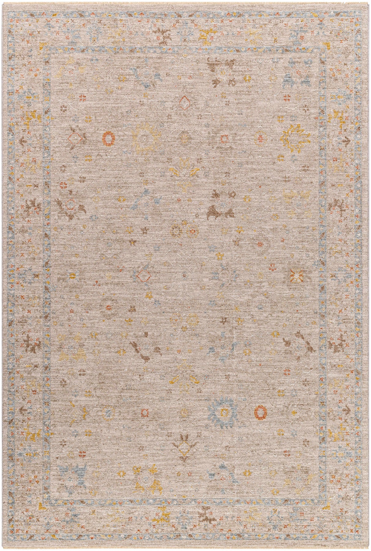 Amina Oushak Area Rug