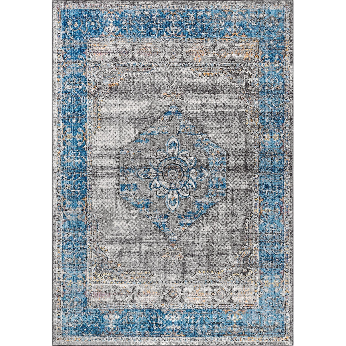 Anatolia Vintage Medallion Peacock Area Rug - Tuesday Morning - Area Rugs