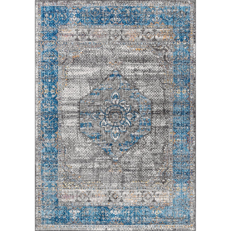 Anatolia Vintage Medallion Peacock Area Rug - Tuesday Morning - Area Rugs