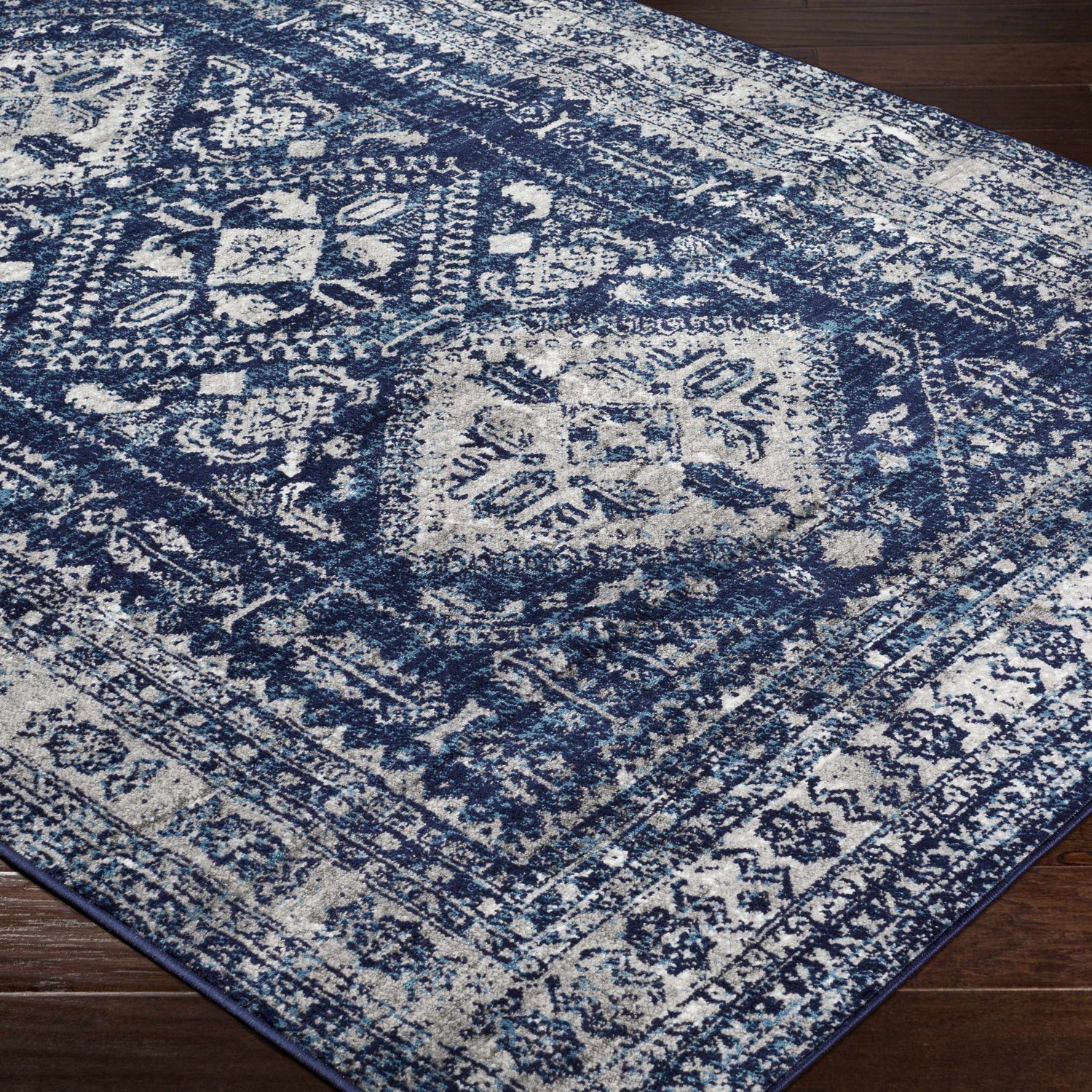 Andes Blue Area Rug