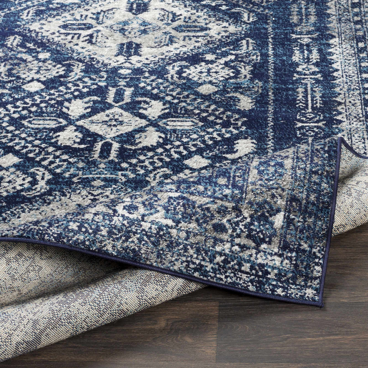 Andes Blue Area Rug