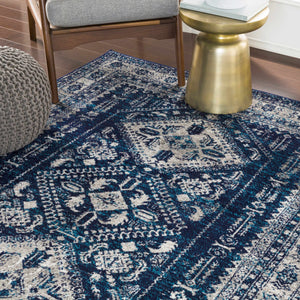 Andes Blue Area Rug