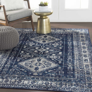 Andes Blue Area Rug