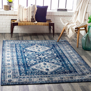 Andes Blue Area Rug
