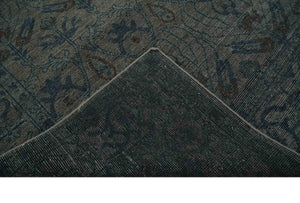 Antique look Gray, Taupe and Gray 8x10 Traditional Design wool Rug