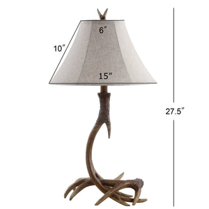 Antler rustic resin led table lamp - Tuesday Morning - Table Lamps