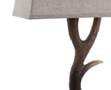 Antler rustic resin/crystal led table lamp - Tuesday Morning - Table Lamps
